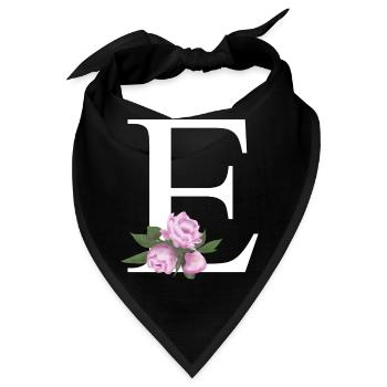 E - Bandana - Schwarz - Vorne