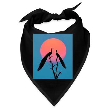 Hoch Hinaus - Bandana - Schwarz - Vorne
