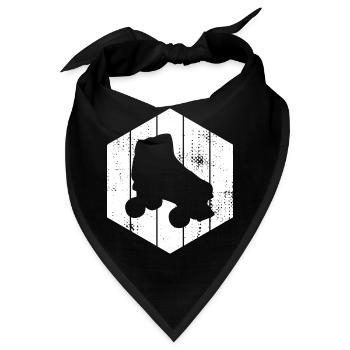 Rollschuhe Skizze - Bandana - Schwarz - Vorne