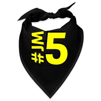 JM5-KARTON - Bandana - Schwarz - Vorne