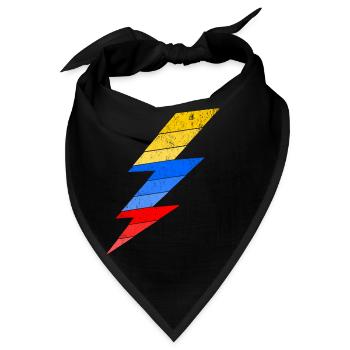 Eclair NASCAR Racing Courses Américaines - Bandana - Schwarz - Vorne