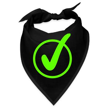 haken - Bandana - Schwarz - Vorne