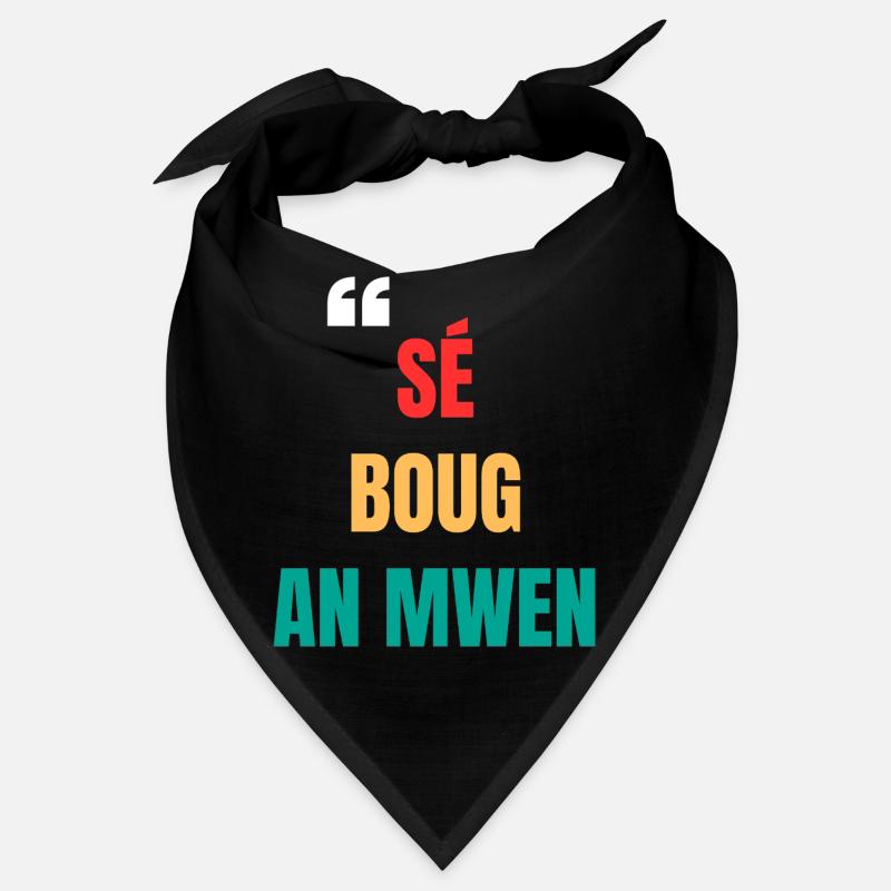 Kreolisches T-Shirt "Sé boug an mwen" – Komplizenschaft Bandana