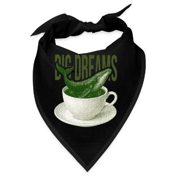 Dreams Tide Cup - Bandana - Schwarz - Vorne
