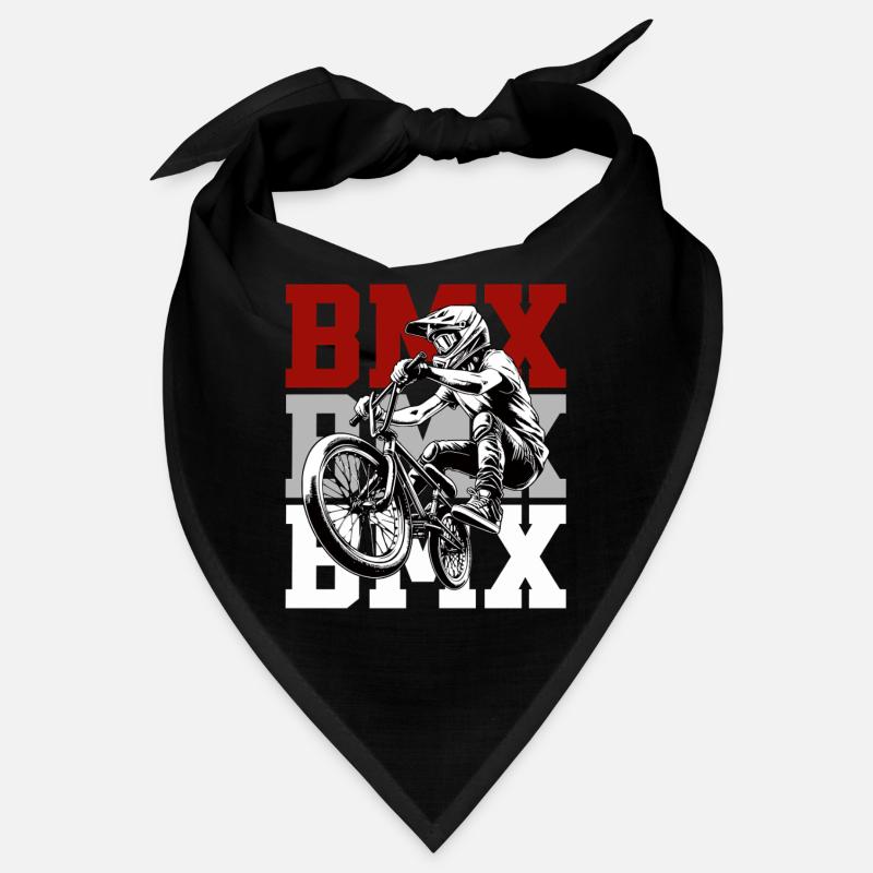 Conception des actions de saut BMX Rider Bandana