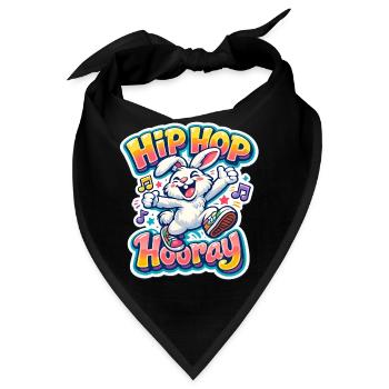 Hasenkinder - Bandana - Schwarz - Vorne