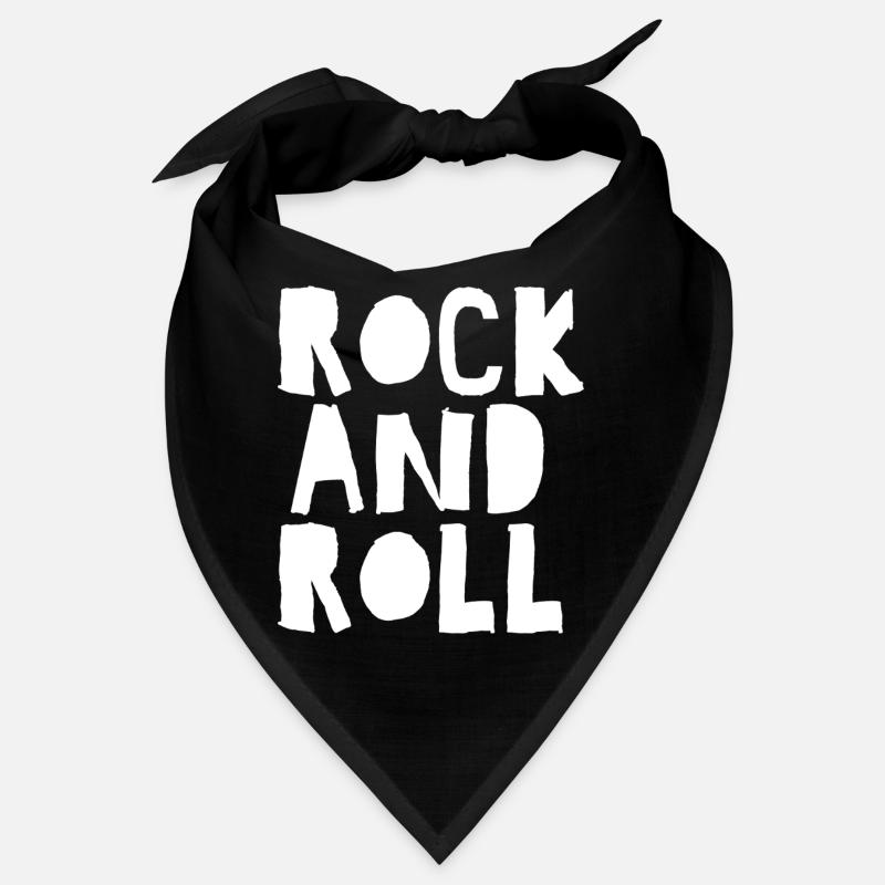 Rock'n'Roll Bold Typografie Bandana