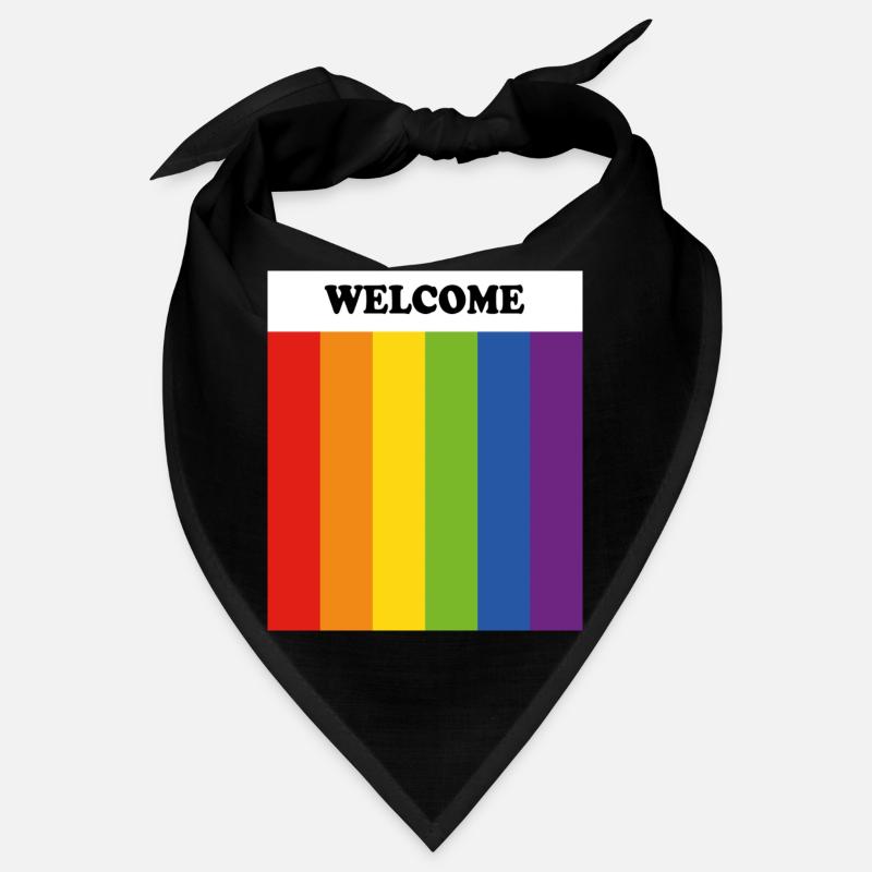LGBT-Willkommen – sicherer Raum – schwuler Verbündeter Bandana