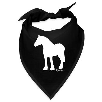 schimmel-kaltblut - Bandana - Schwarz - Vorne