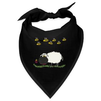 Naturschützer - Bandana - Schwarz - Vorne