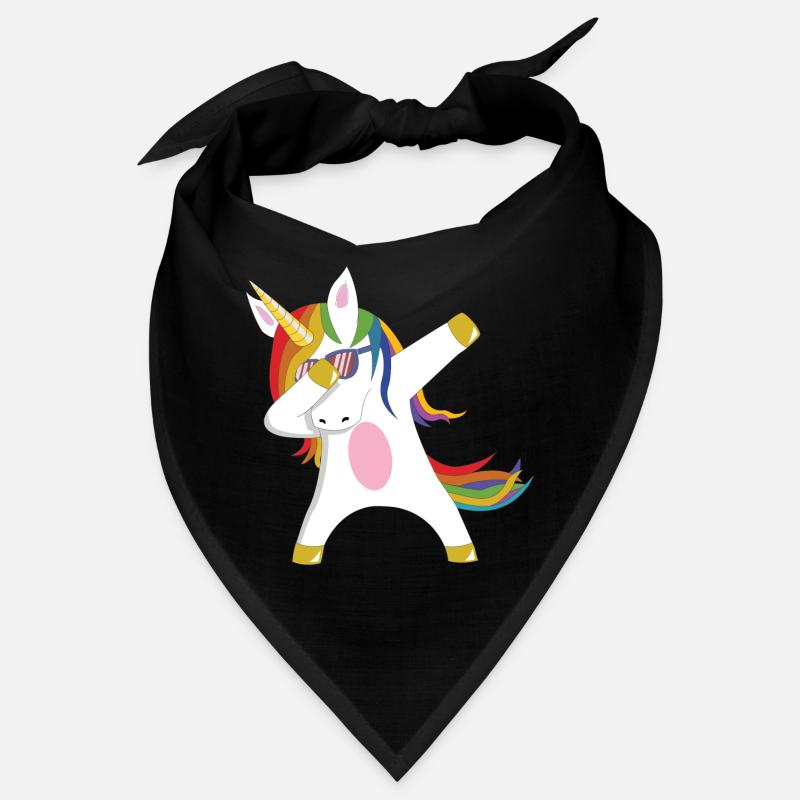Dabbing Unicorn Geschenkidee dabbendes Einhorn Dab Bandana