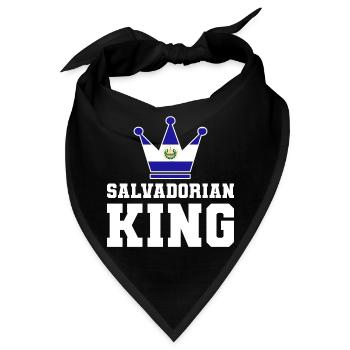 El Salvador - Bandana - Schwarz - Vorne