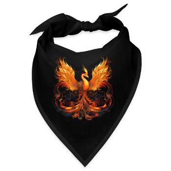 Phönix - Bandana - Schwarz - Vorne