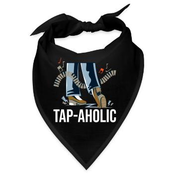 Stepptänzer - Bandana - Schwarz - Vorne