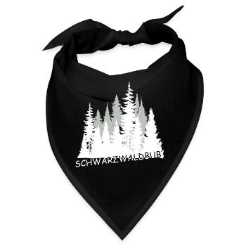 Schwarzwaldbub - Bandana - Schwarz - Vorne