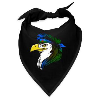 Roma - Bandana - Schwarz - Vorne