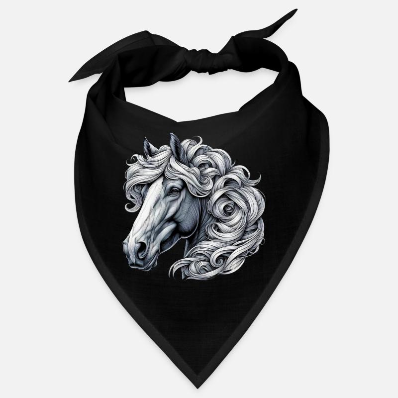 Pferd Bandana