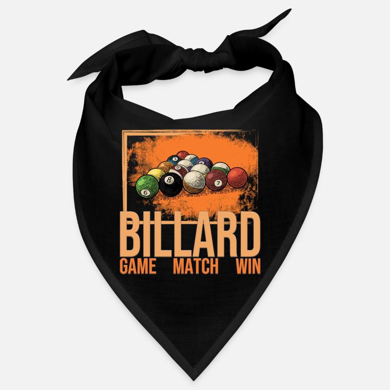 Game - Match - Win - Billard Bandana