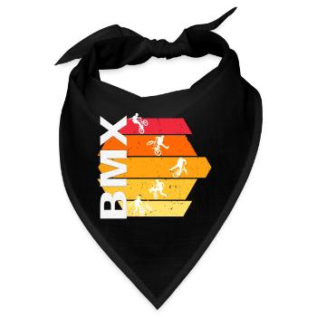 BMX - Bandana - Schwarz - Vorne