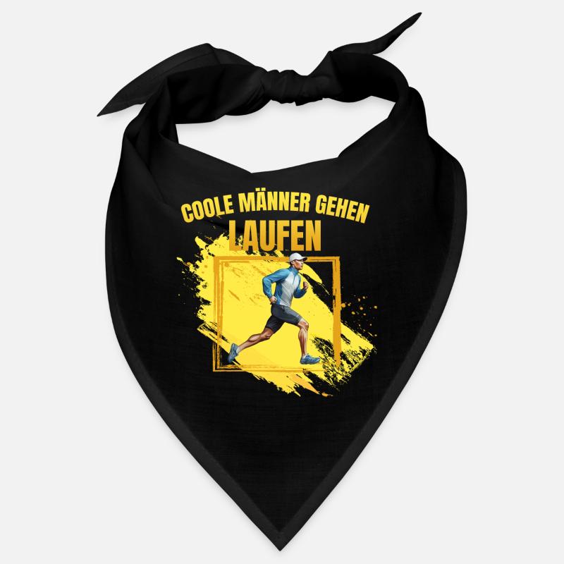 Coole Männer gehen Laufen Bandana