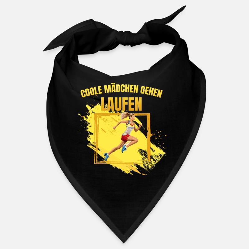 Coole Mädchen gehen Laufen Bandana