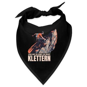 Jeder Griff ein Schritt zur Freiheit - Bandana - Schwarz - Vorne