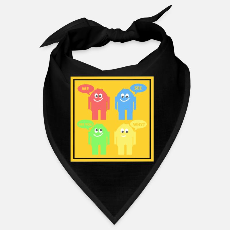 Lustige Männchen Bandana