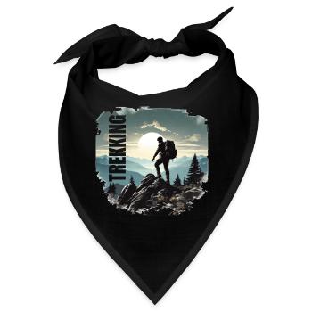 Trekking - Bandana - Schwarz - Vorne