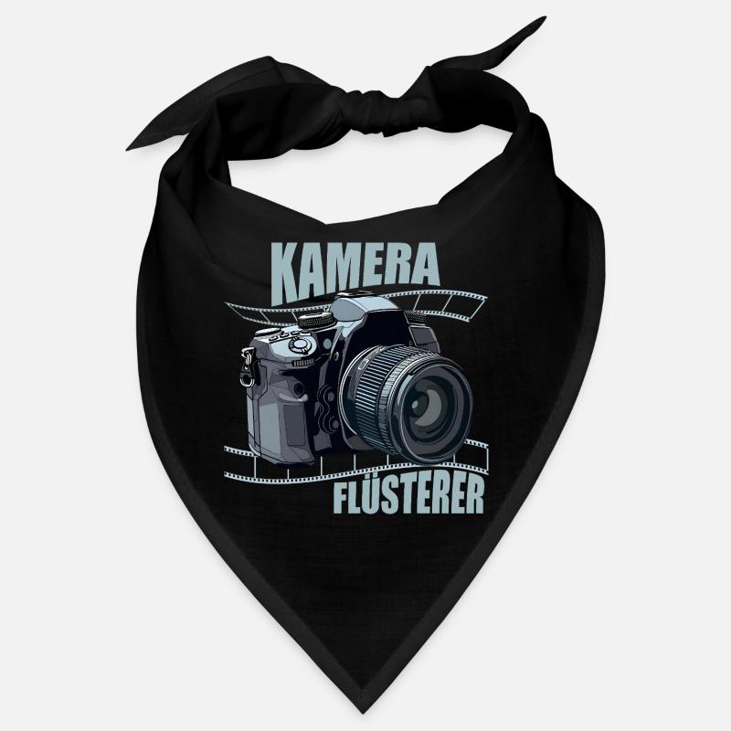 Kamera Flüsterer - Bandana - Schwarz