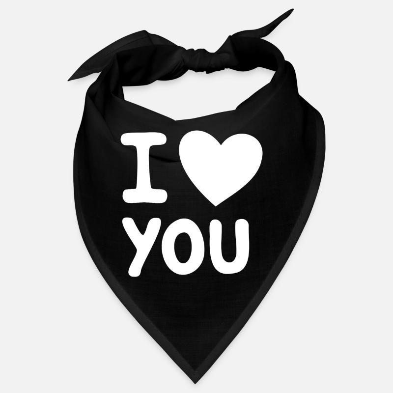 Je t’aime, blanc Bandana