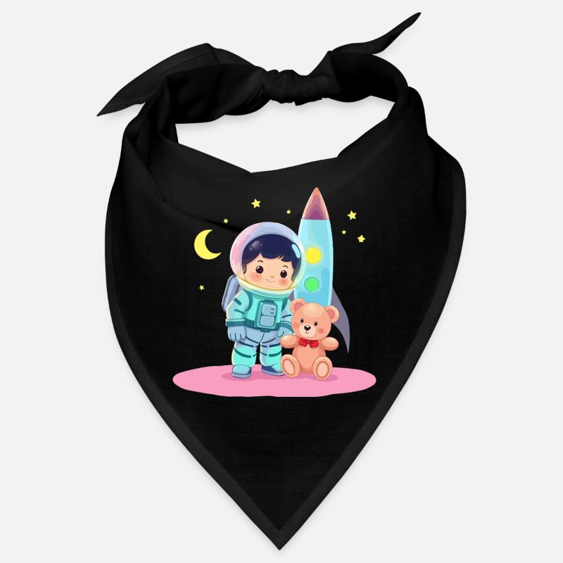 Astronaut with teddy bear Bandana