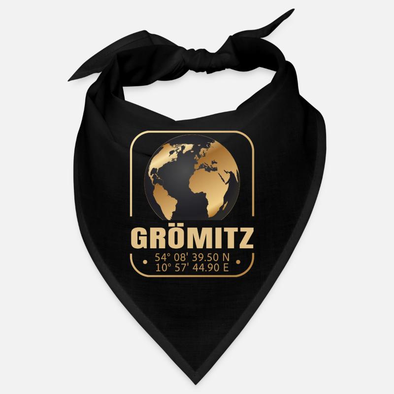 Grömitz - Bandana - Schwarz