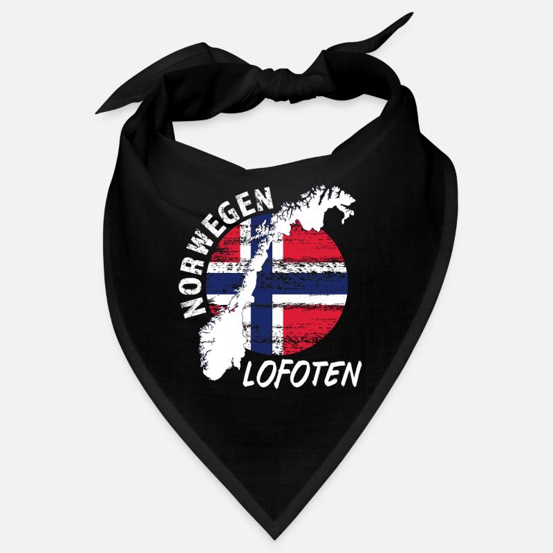 Lofoten - Bandana - Schwarz