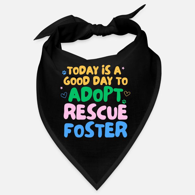ADOPT DON'T SHOP Bandana