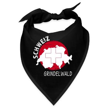 Grindelwald - Bandana - Schwarz - Vorne