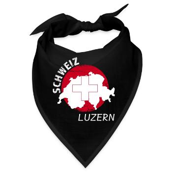Luzern - Bandana - Schwarz - Vorne