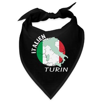 Turin - Bandana - Schwarz - Vorne