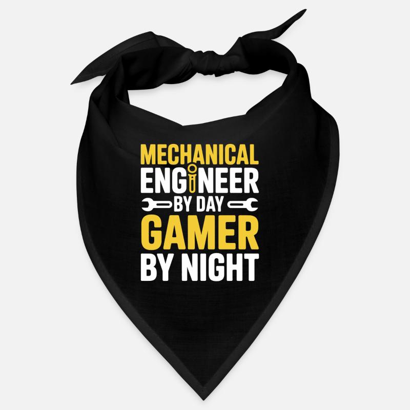Mechanical Engineer by Day Gamer by Night Bandana