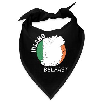 Belfast - Bandana - Schwarz - Vorne