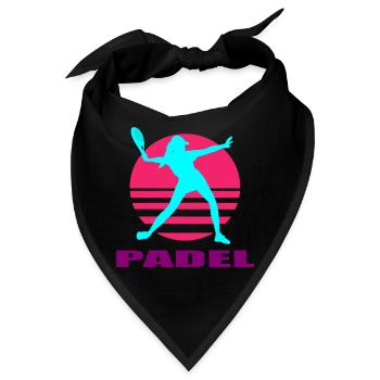 Padel - Bandana - Schwarz - Vorne