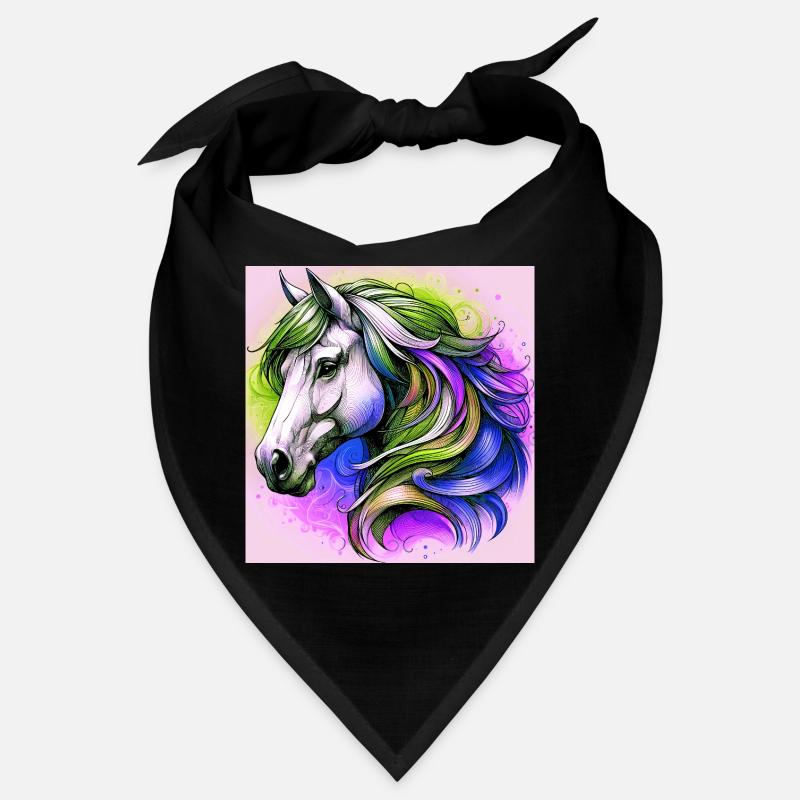 Pferd Bandana
