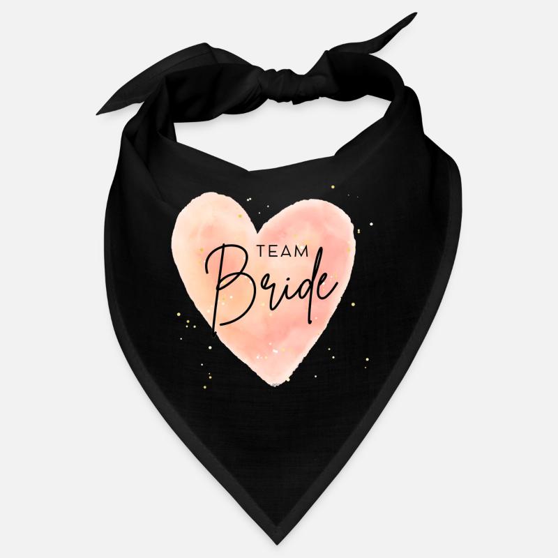 Team Bride JGA Shirt Braut Freundinnen Geschenk Bandana
