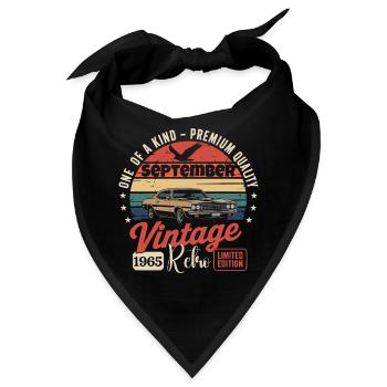 Jubiläum September 1965 Oldtimer - Bandana - Schwarz - Vorne