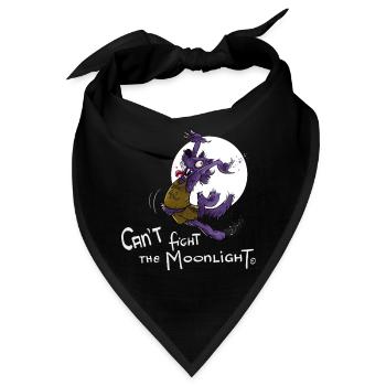 Can’t fight the Moonlight - Bandana - Schwarz - Vorne