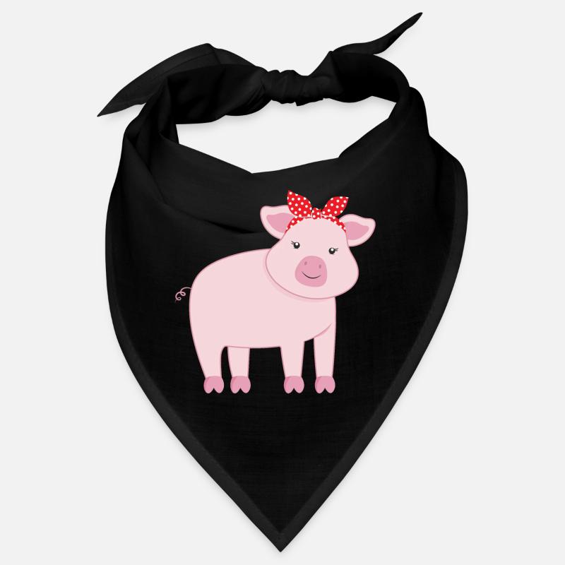 Schwein Schweine Bandana