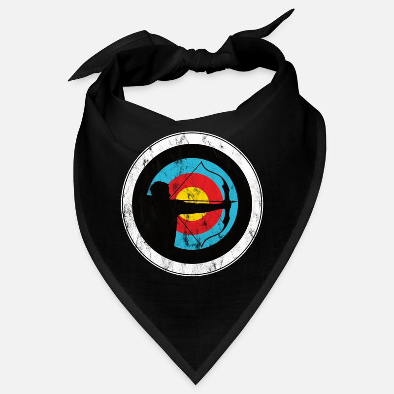 Archer and bowman with target archery Bandana