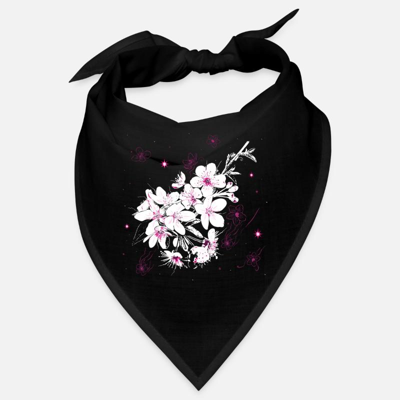 Printemps Sakura en fleurs de cerisier Bandana