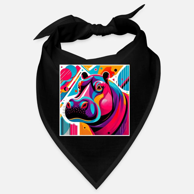 Hippopotame Bandana
