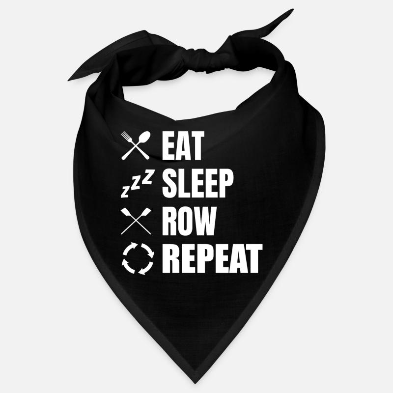 Eat Sleep Row Repeat Bandana