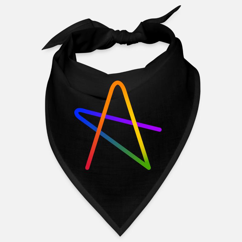 Rainbow A Stern Geschenk Bandana